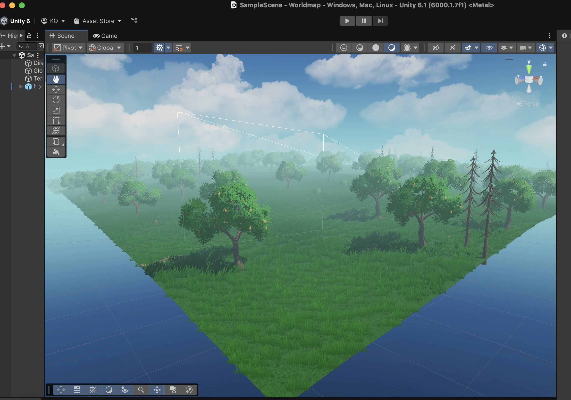 Map in Unity